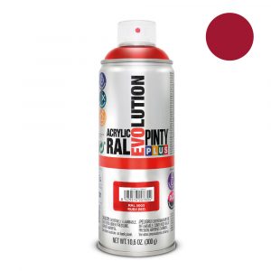 PINTURA ACRÍLICA SPRAY EVOLUTION 520 cc RAL 3003 RUBY RED 300 g
