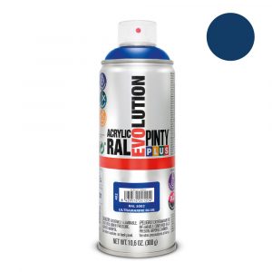 PINTURA ACRÍLICA SPRAY EVOLUTION 520 cc RAL 5002 ULTRAMARINE BLUE 300 g