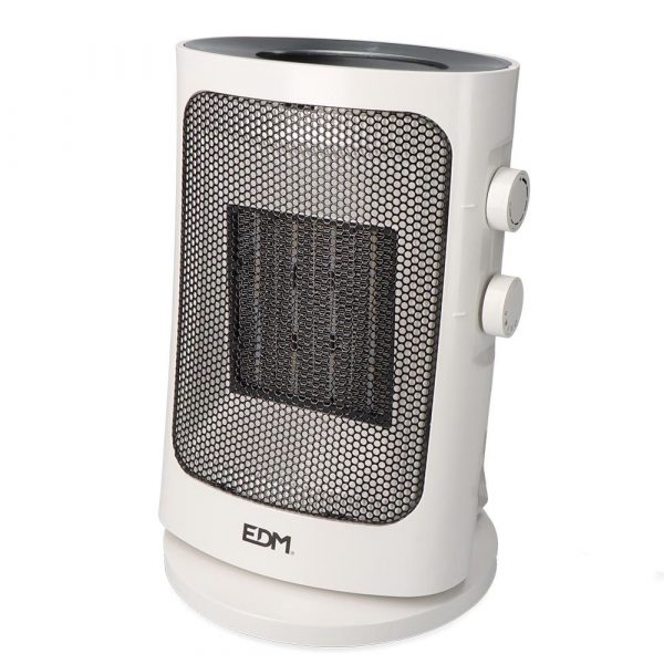 CALEFACTOR VERTICAL OSCILANTE 1000 - 1500 W BLANCO