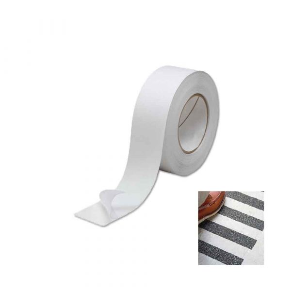 CINTA ANTIDESLIZANTE TRANSPARENTE 25 mm x 5 m