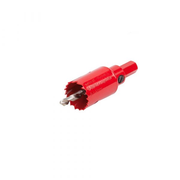 SIERRA DE CORONA BIMETAL COMPLETO CON ADAPTADOR Y BROCA PILOTO Ø29 mm