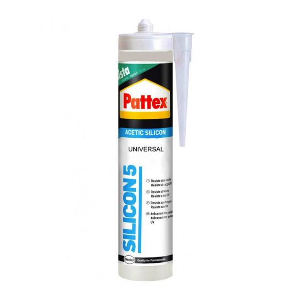 PATTEX SILICONA UNIVERSAL TRANSPARENTE 280 ml