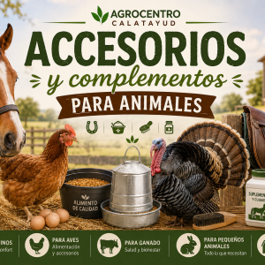 ACCESORIOS Y COMPLEMENTOS PARA ANIMALES